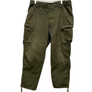 5.11 Tactical Series Mens Large Long 38x31 Cargo Utility Pants 74003 Army Green